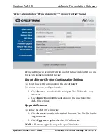 Preview for 31 page of Crestron AM-100 AirMedia Operation Manual