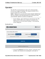 Preview for 34 page of Crestron AM-100 AirMedia Operation Manual