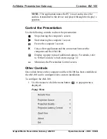 Preview for 36 page of Crestron AM-100 AirMedia Operation Manual