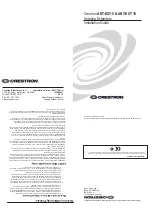 Предварительный просмотр 1 страницы Crestron ANT-EXT-5 Installation Manual