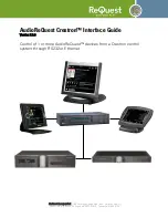 Crestron AudioReQuest Interface Manual preview