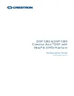 Crestron Avia DSP-1282 Configuration Manual предпросмотр