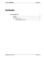 Preview for 3 page of Crestron BB-1000 Install Manual