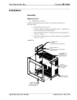 Preview for 6 page of Crestron BB-2000L Installation Manual