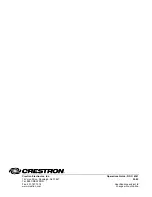 Preview for 36 page of Crestron C2N-CAMIDJ Operation Manual