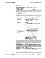 Preview for 9 page of Crestron C2N-DAP8 Operation Manual