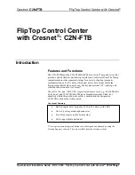 Preview for 5 page of Crestron C2N-FTB Operations & Installation Manual