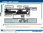 Crestron C2N(I)-AMP-4X100 Quick Start Manual preview