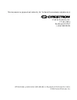 Preview for 2 page of Crestron C2N-IIF-SPMK Installation Manual