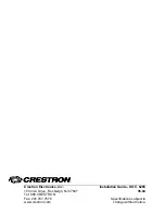 Preview for 16 page of Crestron C2N-IIF-SPMK Installation Manual