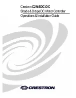 Crestron C2N-SDC-DC Operations & Installation Manual preview