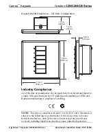 Предварительный просмотр 12 страницы Crestron Cameo C2N-CBF Operations & Installation Manual