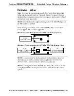 Предварительный просмотр 17 страницы Crestron CEN-ERFGW-POE Operations & Installation Manual