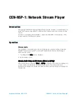 Предварительный просмотр 5 страницы Crestron CEN-NSP-1 Supplemental Manual