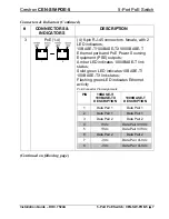 Предварительный просмотр 11 страницы Crestron CEN-SW-POE-5 Installation Manual