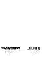 Предварительный просмотр 24 страницы Crestron CEN-SW-POE-5 Installation Manual