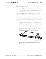 Preview for 11 page of Crestron CEN-SWPOE-24 Operation Manual