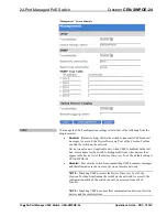 Preview for 20 page of Crestron CEN-SWPOE-24 Operation Manual