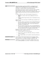 Preview for 21 page of Crestron CEN-SWPOE-24 Operation Manual