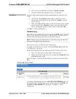 Preview for 27 page of Crestron CEN-SWPOE-24 Operation Manual