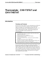 Preview for 7 page of Crestron CHV-THSTAT Operation And Installation Manual