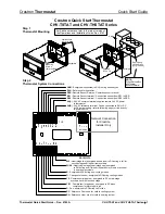 Preview for 1 page of Crestron CHV-THSTAT Quick Start Manual