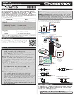 Предварительный просмотр 1 страницы Crestron CLCI-1SW2EX-W Installation Manual