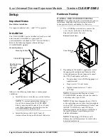 Preview for 6 page of Crestron CLS-EXP-DIMU Installation Manual