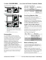 Preview for 7 page of Crestron CLS-EXP-DIMU Installation Manual