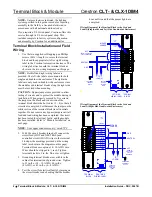 Предварительный просмотр 2 страницы Crestron CLT-1DIM4 Installation Manual