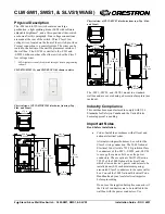 Preview for 2 page of Crestron CLW-SLVS1W Manual