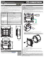 Crestron CLWI-KPLEX Installation Manual preview