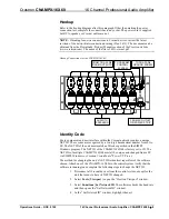 Preview for 13 page of Crestron CNAMPX-16X60 Operation Manual