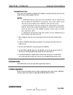 Preview for 3 page of Crestron CNTBLOCK User Manual
