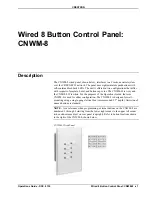 Preview for 5 page of Crestron CNWM-8 Operation Manual