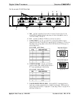 Preview for 14 page of Crestron CNX-DVP4 Operation Manual