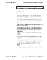 Preview for 7 page of Crestron CNX-PAD8 Operation Manual