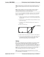 Preview for 11 page of Crestron CNX-PAD8 Operation Manual