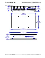 Preview for 7 page of Crestron CNX-PAD8A Operation Manual