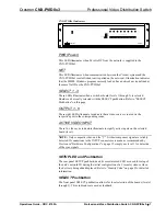 Preview for 11 page of Crestron CNX-PVID8x3 Operation Manual