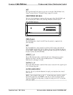 Предварительный просмотр 11 страницы Crestron CNX-PVID8x4 Operation Manual