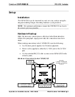 Предварительный просмотр 13 страницы Crestron CSP-RS232I Operations & Installation Manual