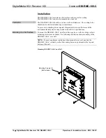 Предварительный просмотр 20 страницы Crestron DigitalMedia 8G+ DM-RMC-100-C Operations & Installation Manual