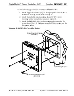 Предварительный просмотр 24 страницы Crestron DigitalMedia DM-RMC-100-1 Operations & Installation Manual