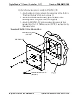 Preview for 24 page of Crestron DigitalMedia Room Controller DM-RMC-100 Operations & Installation Manual