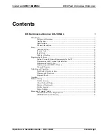 Preview for 3 page of Crestron DIN-1DIMU4 Operations & Installation Manual