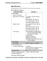 Preview for 8 page of Crestron DIN-1DIMU4 Operations & Installation Manual