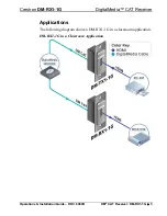 Предварительный просмотр 7 страницы Crestron DM-RX1-1G Operations & Installation Manual