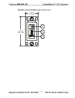 Предварительный просмотр 13 страницы Crestron DM-RX1-1G Operations & Installation Manual