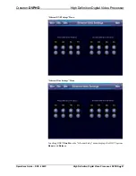 Предварительный просмотр 25 страницы Crestron DVPHD Operation Manual